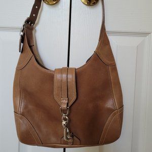 Coach Cognac Leather Shoulder Bag
